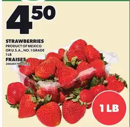 Independent Grocer STRAWBERRIES, 1 LB offer