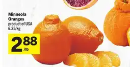 Foodland Minneola Oranges offer