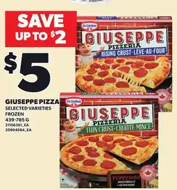 Loblaws GIUSEPPE PIZZA offer