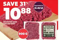 Loblaws GRASS FED LEAN GROUND BEEF offer