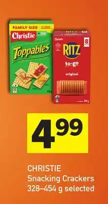 Foodland CHRISTIE Snacking Crackers offer