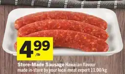 Foodland Store-Made Sausage offer