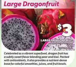 Loblaws LARGE DRAGON FRUIT offer