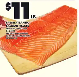 Loblaws FRESH ATLANTIC SALMON FILLETS offer