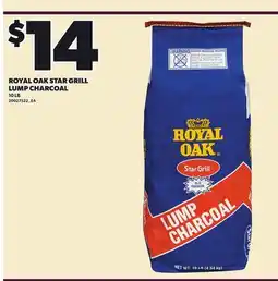Loblaws ROYAL OAK STAR GRILL LUMP CHARCOAL, 10 LB offer