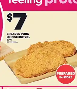 Loblaws BREADED PORK LOIN SCHNITZEL offer