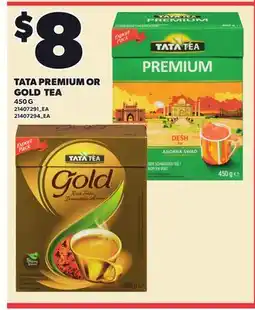 Loblaws TATA PREMIUM OR GOLD TEA offer