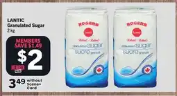 Foodland LANTIC Granulated Sugar offer