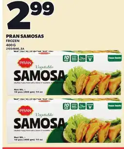 Loblaws PRAN SAMOSAS offer