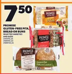 Loblaws PROMISE GLUTEN-FREE PITA, BREAD OR BUNS offer