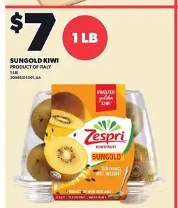 Loblaws SUNGOLD KIWI, 1 LB offer