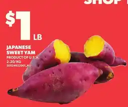 Loblaws JAPANESE SWEET YAM offer