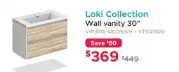 Bath Depot Loki Collection Wall vanity 30 offer