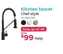 Bath Depot Kitchen faucet Chef-style offer