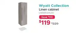 Bath Depot Wyatt Collection Linen cabinet offer