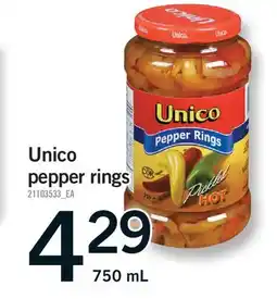 Fortinos UNICO PEPPER RINGS offer