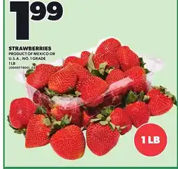 Loblaws STRAWBERRIES, 1 LB offer