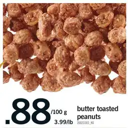 Fortinos BUTTER TOASTED PEANUTS offer