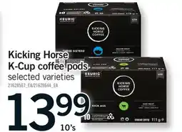 Fortinos KICKING HORSE K-CUP COFFEE PODS, 10'S offer