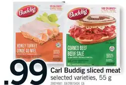 Fortinos CARL BUDDIG SLICED MEAT offer