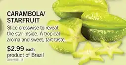 Fortinos CARAMBOLA/STARFRUIT offer