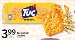 Fortinos TUC ORIGINAL CRACKERS offer