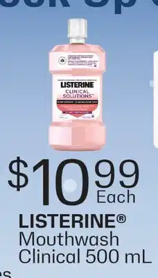 Fortinos LISTERINE Mouthwash Clinical offer
