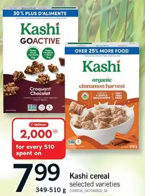 Fortinos KASHI CEREAL offer