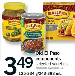 Fortinos EL PASO COMPONENTS, 125-334 g/243-398 mL offer