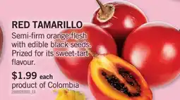 Fortinos RED TAMARILLO offer
