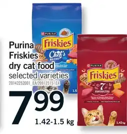 Fortinos PURINA FRISKIES DRY CAT FOOD offer