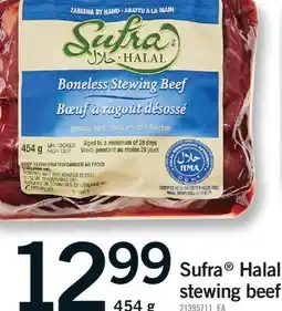 Fortinos SUFRA HALAL STEWING BEEF offer