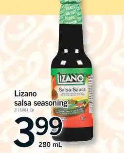 Fortinos LIZANO SALSA SEASONING offer