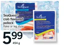 Fortinos SEAQUEST CRAB FLAVOURED CRAB FLAVOURED offer