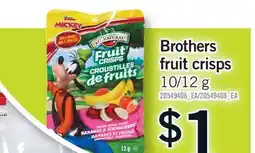 Fortinos BROTHERS FRUIT CRISPS, 10/12 g offer