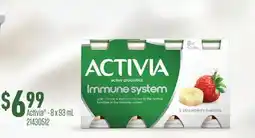 Fortinos ACTIVIA offer