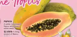 Fortinos PAPAYA offer