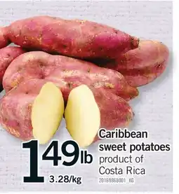 Fortinos CARIBBEAN SWEET POTATOES offer