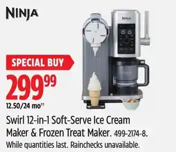 Canadian Tire NINJA Swirl 12-in-1 Soft-Serve Ice Cream Maker & Frozen Treat Maker offer