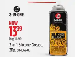 Canadian Tire 3-in-1 Silicone Grease, 311g offer