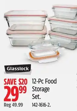 Canadian Tire Glasslock 12-Pc Food Storage Set offer