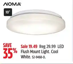 Canadian Tire NOMA LED Flush Mount Light offer