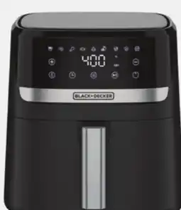 Canadian Tire Black Decker 6-Qt Digital Air Fryer offer