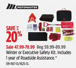 Canadian Tire Winter or Executive Safety Kit offer