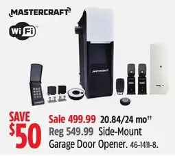 Canadian Tire Side-Mount Garage Door Opener offer