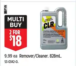 Canadian Tire CLR Remover/Cleaner offer