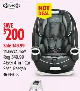 Canadian Tire GRACO 4Ever 4-in-1 Car Seat, Raegan offer