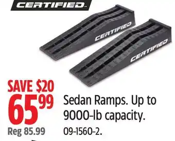 Canadian Tire Certified Sedan Ramps offer