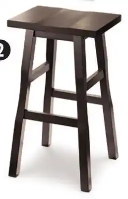 Canadian Tire 26˝ Dark Wood Shinto Stool offer