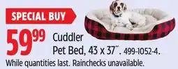 Canadian Tire Petco Cuddler Pet Bed offer